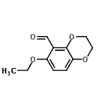 CAS#: 811802-80-9, 6-Ethoxy-2,3-dihydro-1,4-benzodioxine-5-carbaldehyde