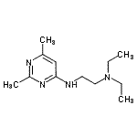 CAS#: 811868-36-7, N'-(2,6-Dimethyl-4-pyrimidinyl)-N,N-diethyl-1,2-ethanediamine