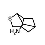 CAS#: 81237-80-1, 4-Thiatricyclo[4.2.1.0<sup>3,7</sup>]nonan-2-amine