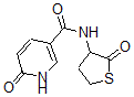 CAS 登录号：81252-14-4， 6-氧代-N-(2-氧代四氢噻吩-3-基)-1H-吡啶-3-甲酰胺