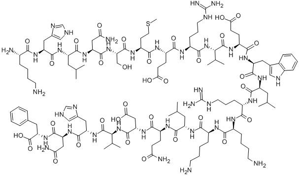 CAS 登录号：81306-64-1， 甲状旁腺激素片段 (13-34) (人)