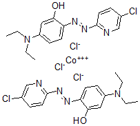 CAS#: 81342-98-5, Bis[2-(5-Chloro-2-Pyridylazo)-5-Diethylaminophenolato]Cobalt(III) Chloride