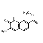 CAS#: 813425-28-4, Methyl 3-methyl-2-oxo-1,2-dihydro-7-quinolinecarboxylate