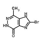 CAS#: 813462-81-6, 2-Bromo-7-methyl-1,5-dihydro-4H-imidazo[4,5-d]pyridazin-4-one