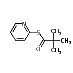 CAS#: 81357-57-5, S-2-Pyridinyl 2,2-dimethylpropanethioate