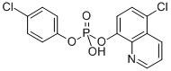 CAS#: 81366-72-5, 4-Chlorophenyl-5-Chloro-8-Quinolinyl Hydrogen Phosphate
