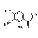 CAS#: 81446-91-5, Methyl 2-amino-3-cyano-4-methylbenzoate