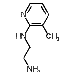 CAS#: 81528-65-6, N-(3-Methyl-2-pyridinyl)-1,2-ethanediamine