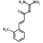 CAS#: 815585-21-8, (2E)-N-(Diaminomethylene)-3-(2-methylphenyl)acrylamide