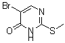 CAS#: 81560-03-4, 5-Bromo-2-Methylsulfanyl-3H-Pyrimidin-4-One