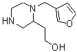 CAS#: 815655-77-7, 2-[1-(3-Furylmethyl)-2-piperazinyl]ethanol