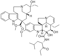 CAS#: 81571-25-7, Ethyl N-(O-4-deacetyl-vinblastin-23-oyl)-L-leucinate