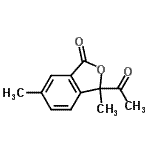 CAS#: 816429-83-1, 3-Acetyl-3,6-dimethyl-2-benzofuran-1(3H)-one