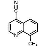 CAS#: 816448-91-6, 8-Methyl-4-quinolinecarbonitrile