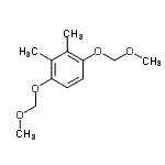 CAS 登录号：816456-10-7， 1,4-二(甲氧基甲氧基)-2,3-二甲基苯
