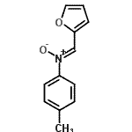CAS 登录号：817195-71-4， N-[(Z)-2-呋喃基亚甲基]-N-(4-甲基苯基)胺氧化物