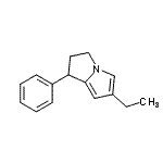 CAS#: 817207-34-4, 6-Ethyl-1-phenyl-2,3-dihydro-1H-pyrrolizine