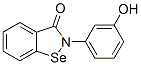 CAS 登录号：81744-02-7， 2-(3-羟基苯基)-1,2-苯并硒唑-3-酮