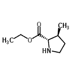 CAS 登录号：817554-69-1， 乙基(3S)-3-甲基-L-脯氨酸酯