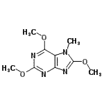 CAS#: 817631-50-8, 2,6,8-Trimethoxy-7-methyl-7H-purine
