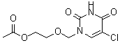 CAS#: 81777-43-7, 2-[(5-Chloro-2,4-dioxo-3,4-dihydro-1(2H)-pyrimidinyl)methoxy]ethyl acetate