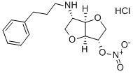 CAS#: 81786-46-1, 1,4:3,6-Dianhydro-2-Deoxy-2-((3-Phenylpropyl)Amino)-L-Iditol 5-Nitrate Monohydrochloride