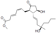 CAS#: 81834-84-6, 15-Deoxy-16-Methyl-16-Hydroxy-3,4-Didehydroprostaglandin E2 Methyl Ester