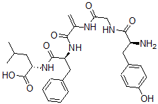 CAS#: 81851-82-3, Dehydro-Ala(3)-Enkephalin