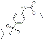 CAS 登录号：81865-20-5， N-[4-(丙-2-基氨基磺酰基)苯基]氨基甲酸乙酯