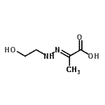 CAS#: 81866-92-4, (2E)-2-[(2-Hydroxyethyl)hydrazono]propanoic acid
