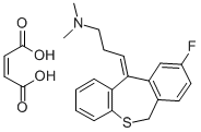 CAS#: 81890-59-7, (E)-9-Fluoro-11-(3-Dimethylaminopropylidene)-6,11-Dihydrodibenzo(b,e)Thiepin Hydrogen Maleate