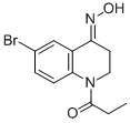 CAS#: 81892-47-9, 6-Bromo-2,3-Dihydro-1-(1-Oxopropyl)-4(1H)-Quinolinone 4-Oxime