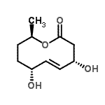 CAS#: 819054-00-7, (4S,5E,7R,10R)-4,7-Dihydroxy-10-methyl-3,4,7,8,9,10-hexahydro-2H-oxecin-2-one
