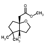 CAS#: 819868-06-9, Methyl [(3aR,6aR)-4,4-dimethylhexahydro-6aH-cyclopenta[b]furan-6a-yl]acetate