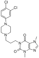 CAS 登录号：81995-79-1， 1-(3-(4-(3,4-二氯苯基)-1-哌嗪基)丙基)可可碱