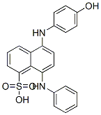 CAS#: 82-31-5, 8-Anilino-5-(4-Hydroxyanilino)Naphthalenesulphonic Acid