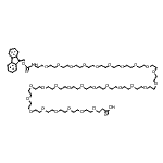 CAS#: 82-85-9, 1-(9H-Fluoren-9-yl)-3-oxo-2,7,10,13,16,19,22,25,28,31,34,37,40,43,46,49,52,55,58,61,64,67,70,73,76,79,82,85,88-nonacosaoxa-4-azahennonacontan-91-oic acid