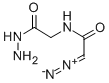 CAS 登录号：820-75-7， N-二偶氮乙酰基甘氨酸酰肼