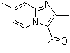 CAS 登录号：820245-84-9， 2,7-二甲基-咪唑并[1,2-a]吡啶-3-甲醛