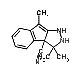 CAS#: 820245-97-4, 3,3,8-Trimethyl-2,3-dihydroindeno[2,1-c]pyrazole-3a(1H)-carbonitrile