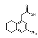 CAS#: 820258-43-3, (3-Methyl-5,6,7,8-tetrahydro-1-naphthalenyl)acetic acid