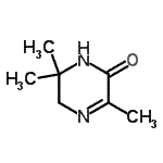 CAS#: 82043-98-9, 3,6,6-Trimethyl-5,6-dihydro-2(1H)-pyrazinone