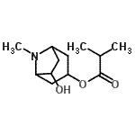 CAS#: 821009-99-8, 6-Hydroxy-8-methyl-8-azabicyclo[3.2.1]oct-3-yl 2-methylpropanoate