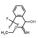 CAS#: 82129-00-8, Ethyl 2-hydroxy-2-[2-(trifluoromethyl)phenyl]ethanimidate
