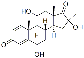CAS#: 82154-74-3, 9-Fluoro-16-Methyl-6,11,16-Trihydroxy-1,4-Androstadiene-3,17-Dione