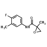 CAS 登录号：821765-35-9， N-(4-氟-3-甲基苯基)-2-甲基-2-环氧乙烷甲酰胺