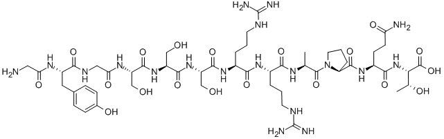 CAS#: 82177-09-1, H-Gly-Tyr-Gly-Ser-Ser-Ser-Arg-Arg-Ala-Pro-Gln-Thr-OH