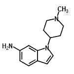 CAS#: 823191-51-1, 1-(1-Methyl-4-piperidinyl)-1H-indol-6-amine