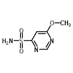 CAS 登录号：82341-71-7， 6-甲氧基-4-嘧啶磺酰胺