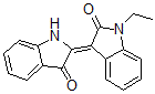 CAS 登录号：82355-81-5， N(1')-乙基靛玉红